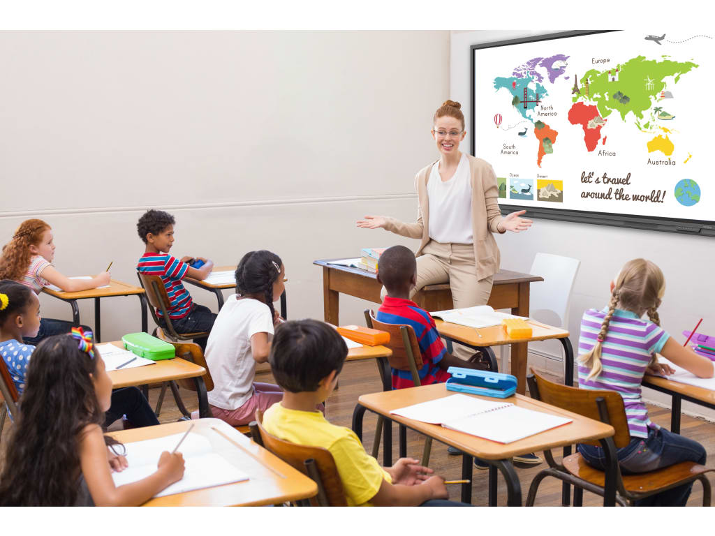 NewLine TT-5521Q 55" 4K UHD Interactive Flat Panel Display