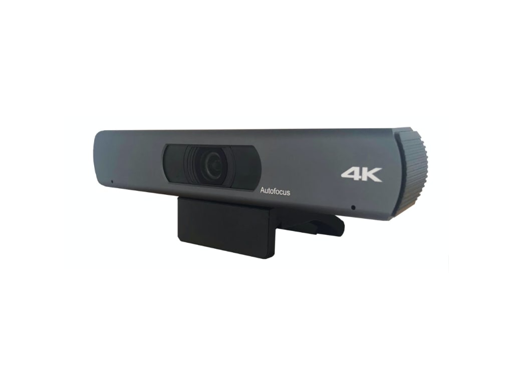 InFocus HW-CAMERA-5 USB 4K Camera with Mic, 8.0MP (Black)