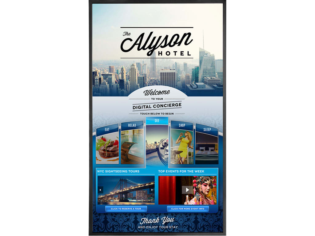 Planar 50" 4K Interactive Flat Panel Display