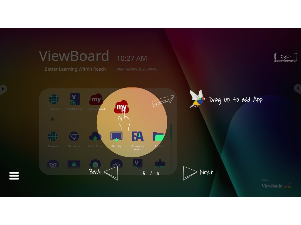 ViewSonic IFP6552-1C 65" Interactive Flat Panel Display