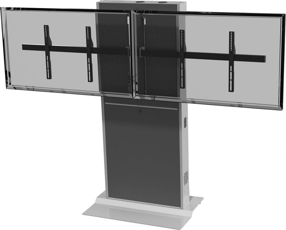 AVFi LFT7000FS-D - Dual 42"-70" Displays Fixed Lift Stand