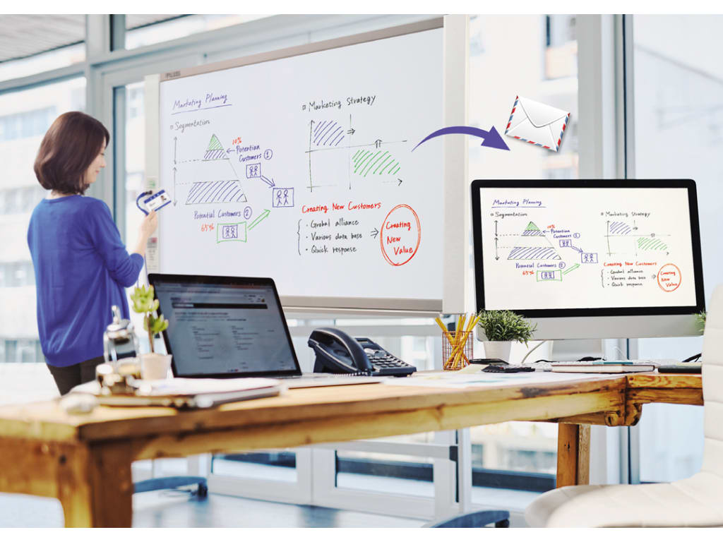 PLUS N-32W Electronic Color CopyBoard