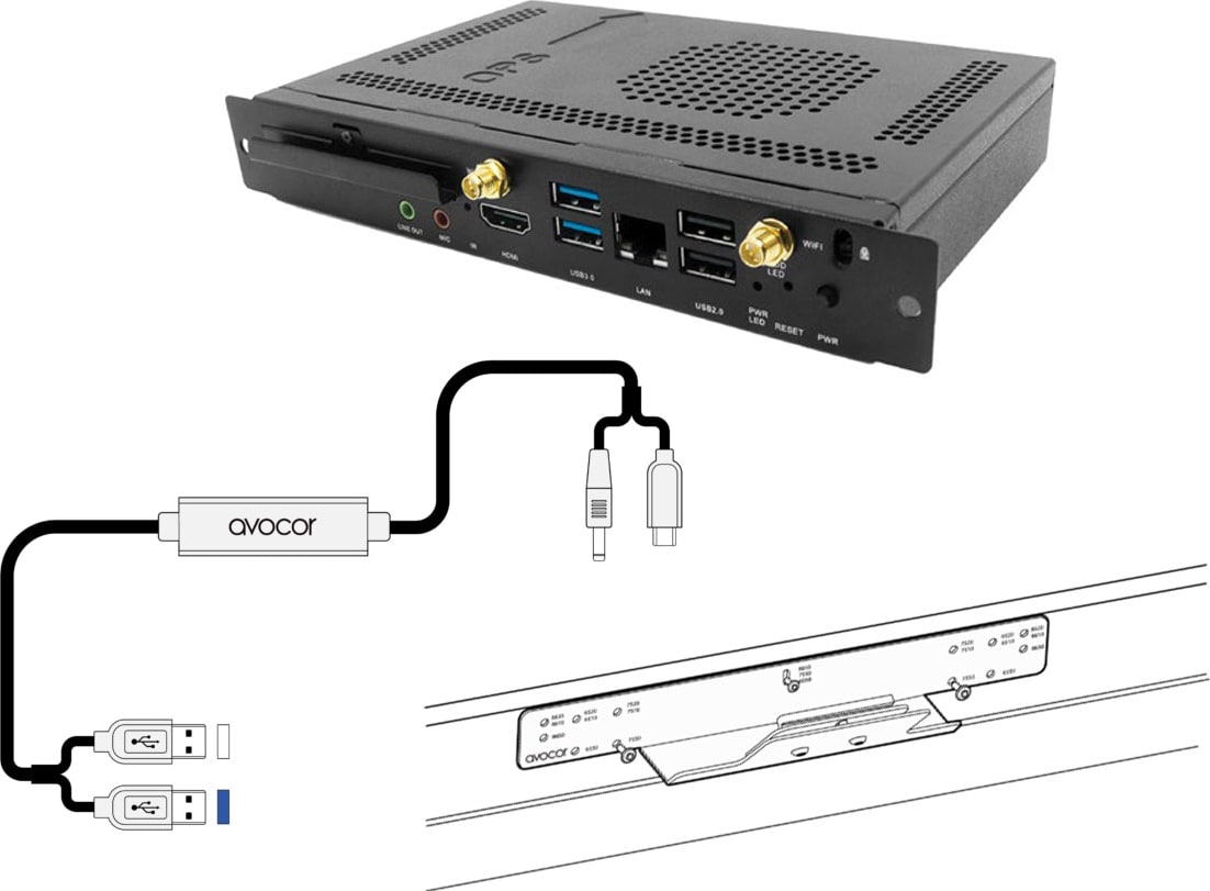 Avocor ALZ-ZMRK - Zoom Room MeetUp Kit