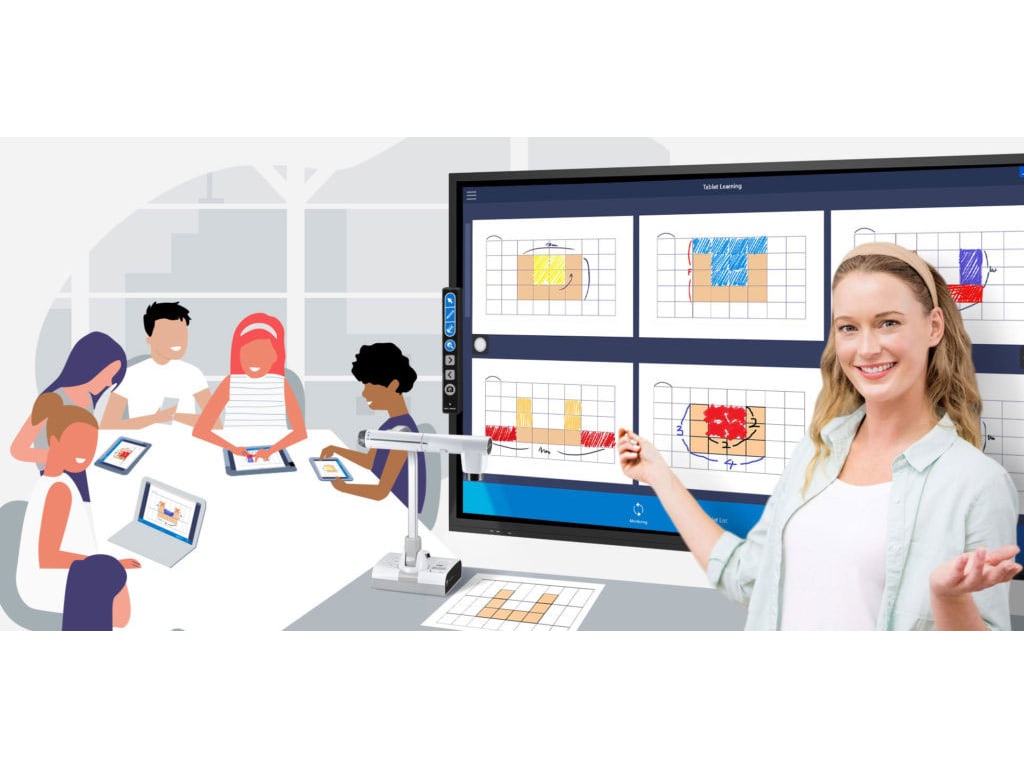 ELMO EL86R2 86" Interactive Flat Panel Display