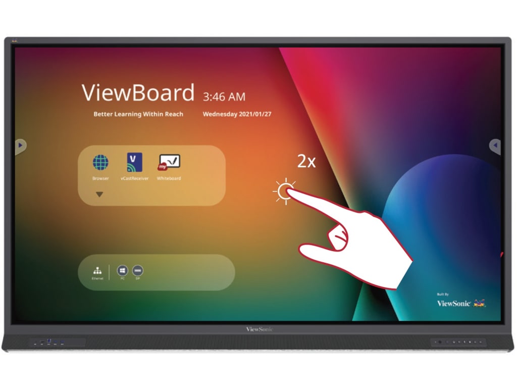 ViewSonic IFP7552-1C 75" Interactive Whiteboard