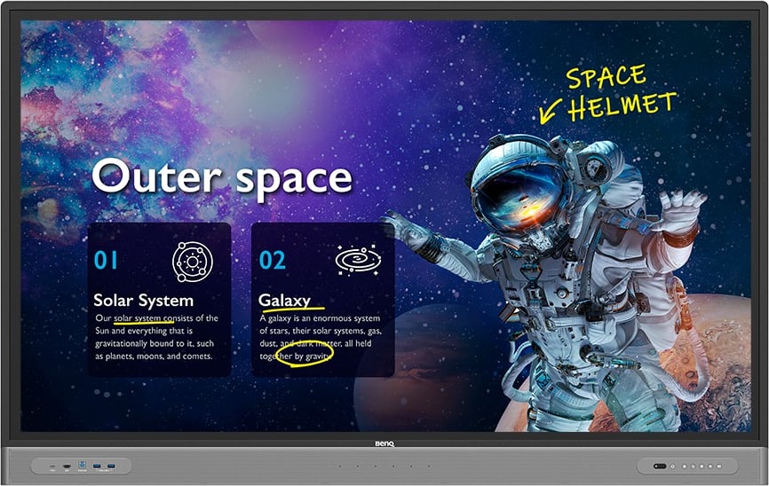 BenQ RM6503 65" Interactive Flat Panel Display