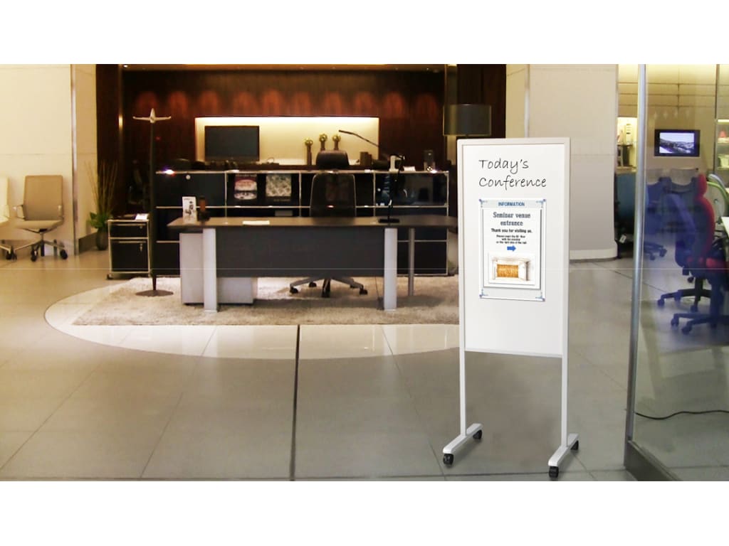 Information Board - Portable Magnetic Dry Erase Surface