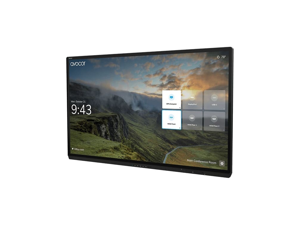 Avocor AVG-6560 65" Interactive Flat Panel Display