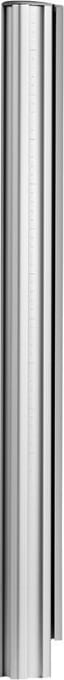 Atdec AWM-P75G-S 750mm Post (Silver) - Atdec AWM-P75G-S 750mm Post Silver Stand
