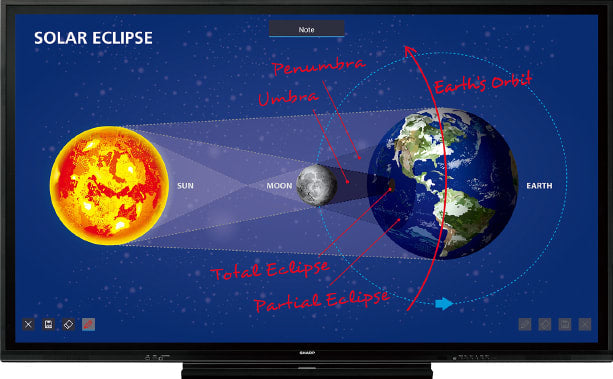 Sharp PN-C861H 86" AQUOS BOARD Interactive Flat Panel Display