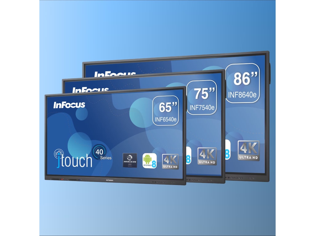InFocus 86JTouch40Kit 40" Interactive Flat Panel Display Package