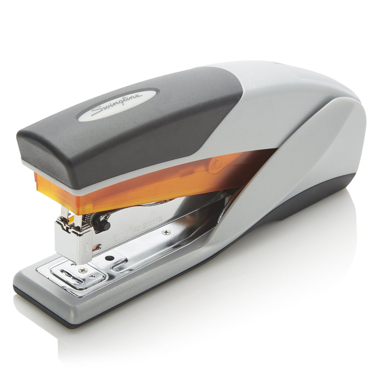 Swingline Optima 25 Stapler - Gray/Orange