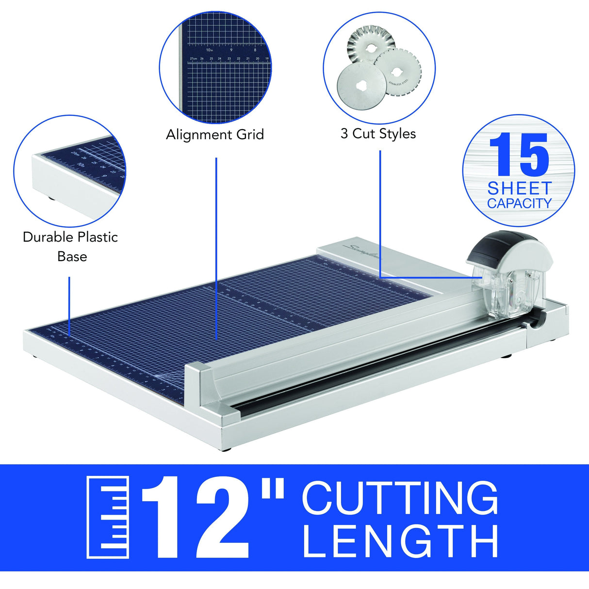 Swingline ClassicCut 1215P MultiCut Trimmer