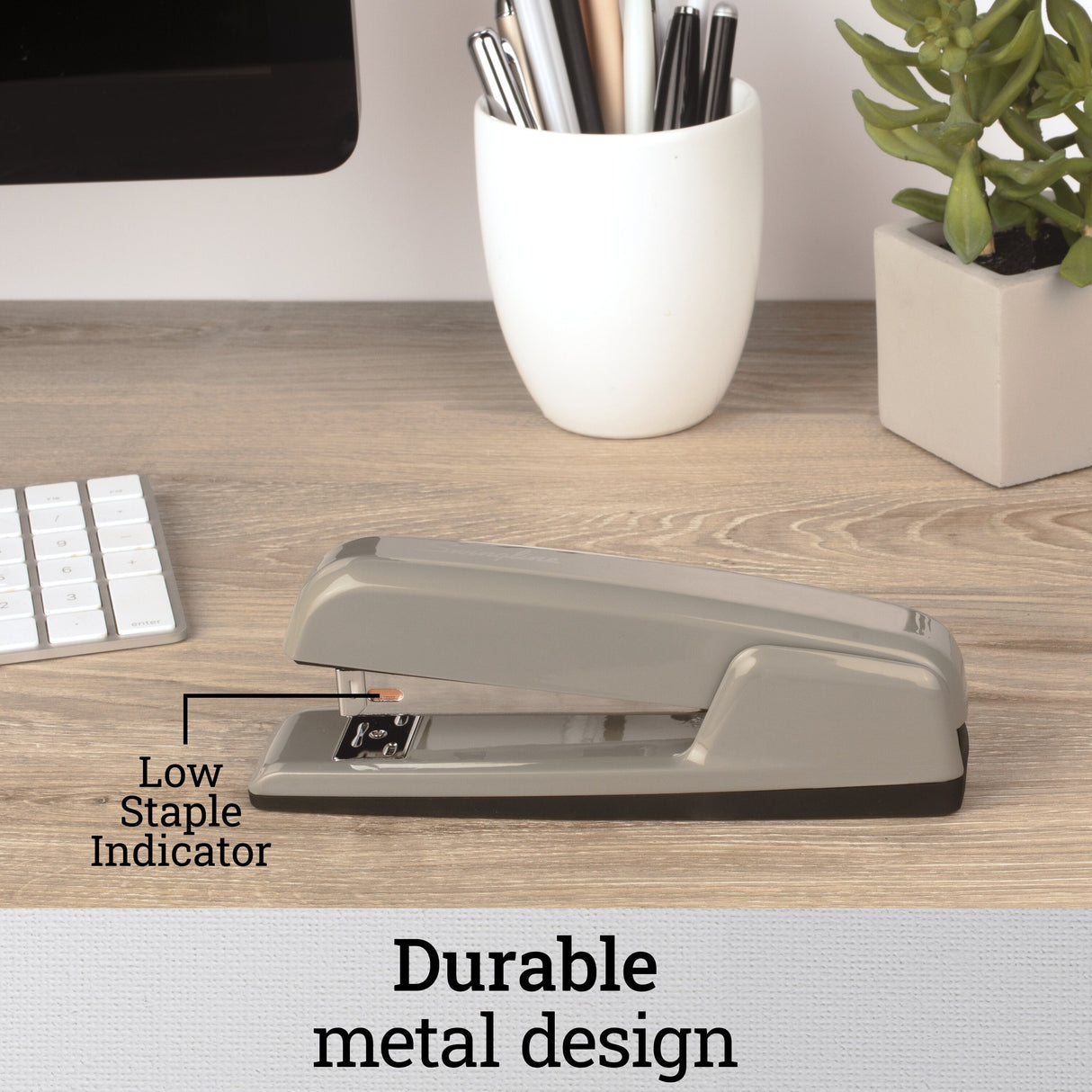 Swingline 747 Business Stapler - 30 Sheet Capacity - Steel Gray