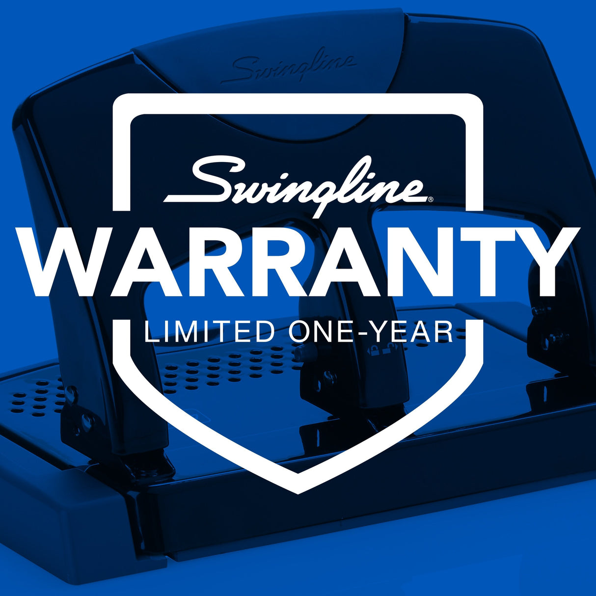 Swingline SmartTouch 3-Hole Punch, 45 Sheets, Low Force