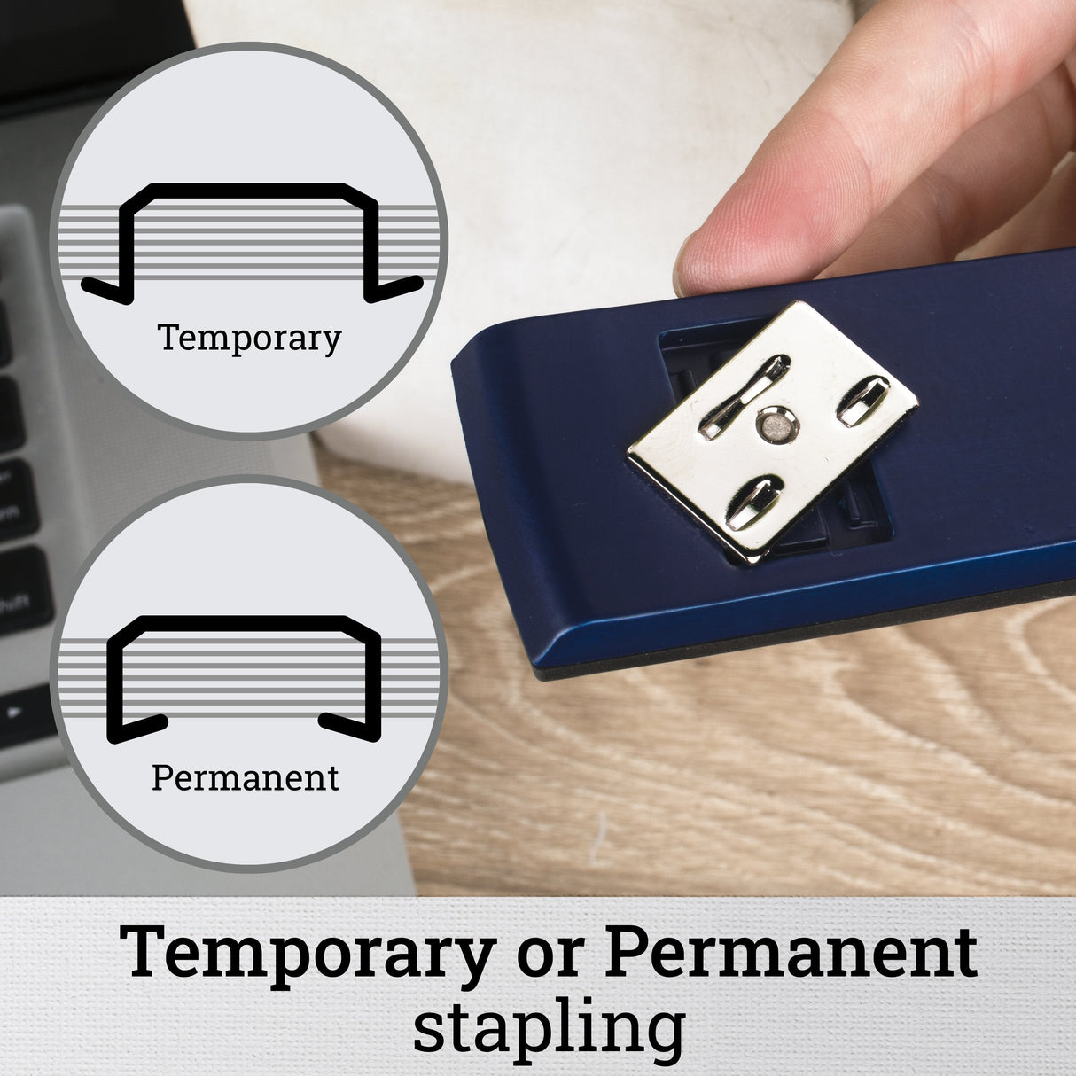 Swingline 747 Classic Stapler, Royal Blue, 30 Sheets