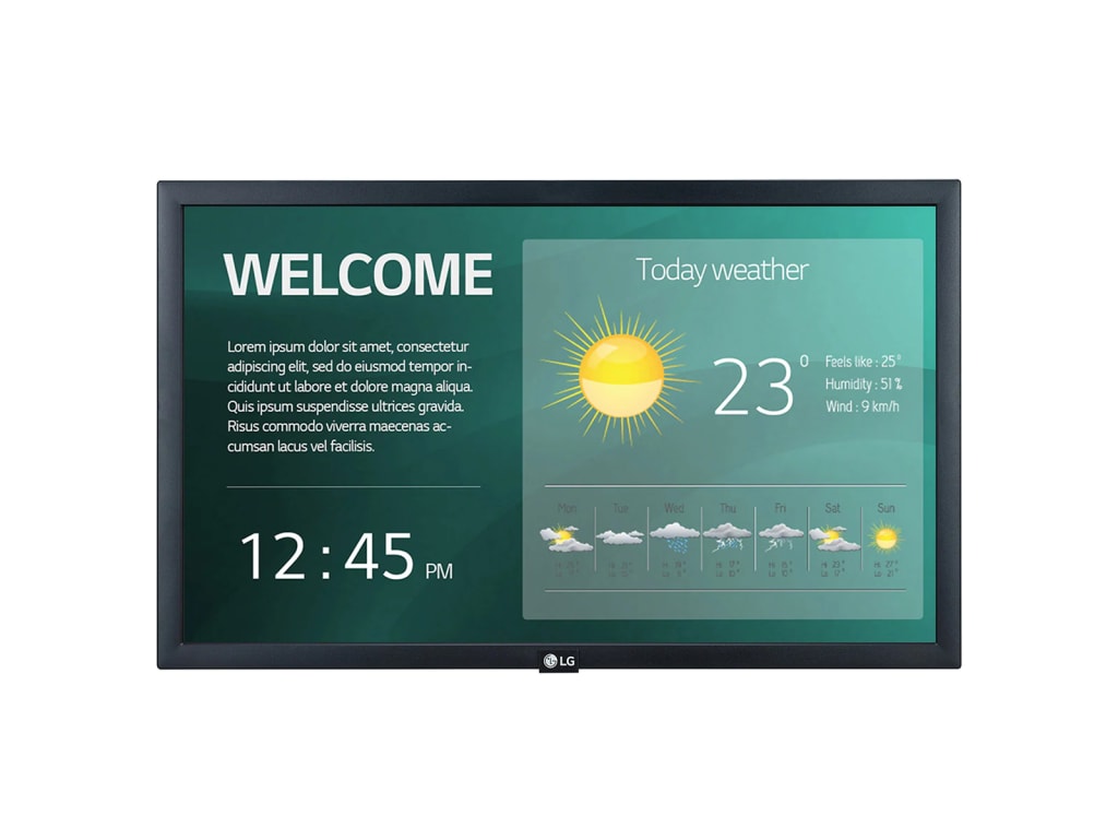 LG 22SM3G-B 22-inch Digital Display