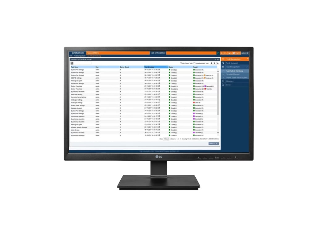 LG 24CK550N-3A 24-inch FHD IPS All-in-One Thin Client Non-OS with Dual Display Support