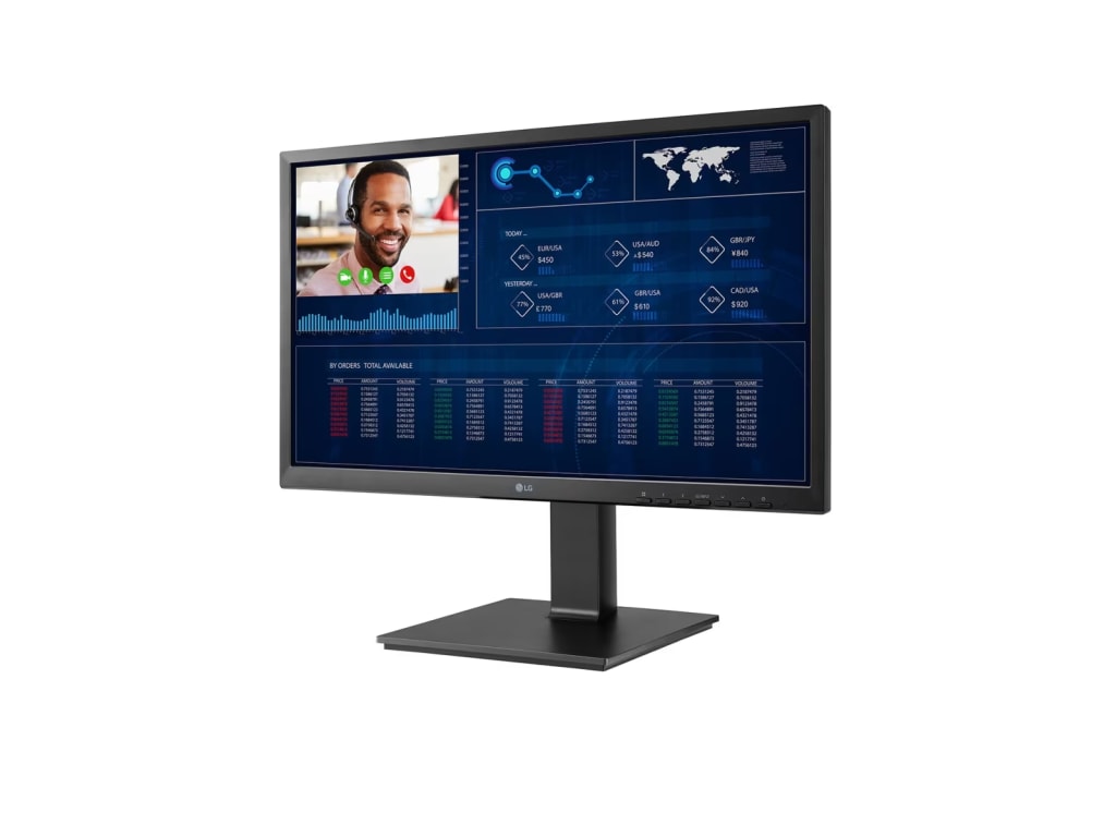 LG 24CN650N-6N - 23.8'' Full HD All-in-One Thin Client Display Bundle