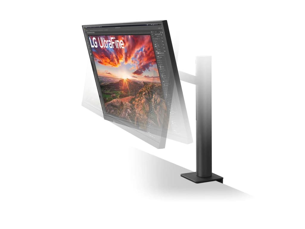 LG 27BN88U-B - 27” Ergo IPS UHD 4K Ultrafine Monitor