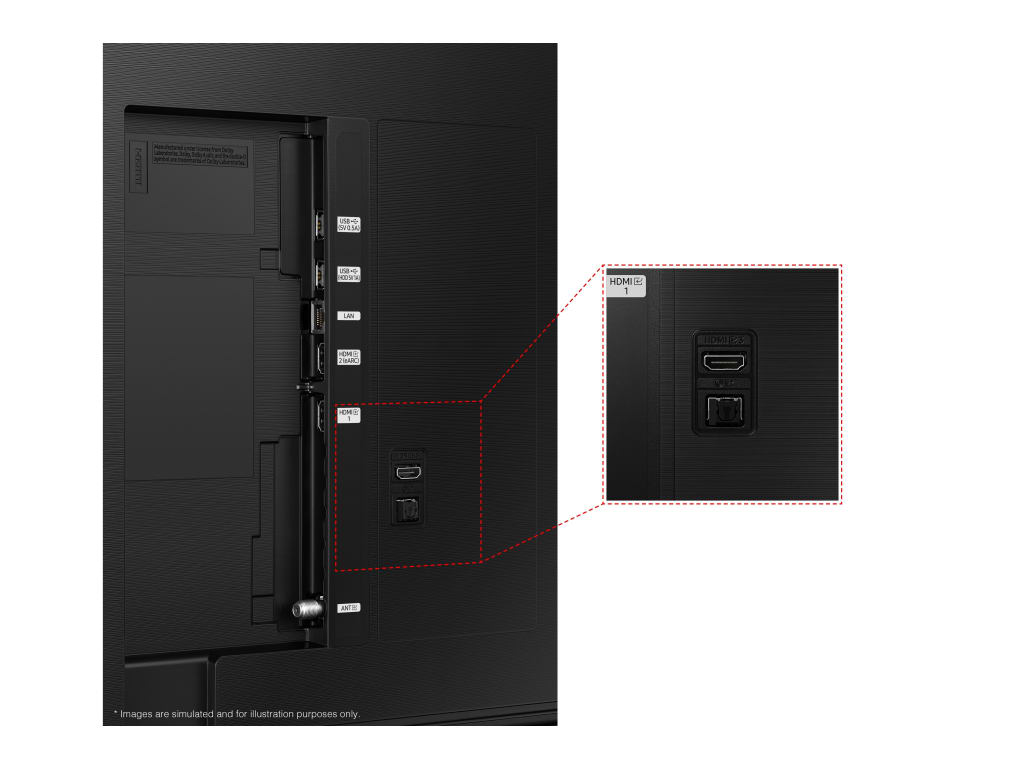 Samsung QN55Q60BAFXZA - 55" Class AirSlim QLED TV