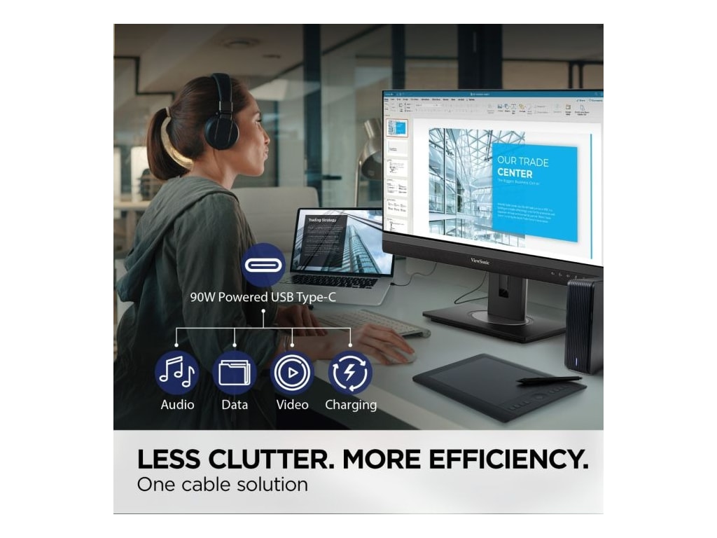 ViewSonic VG2456V 24" Video Conference Monitor