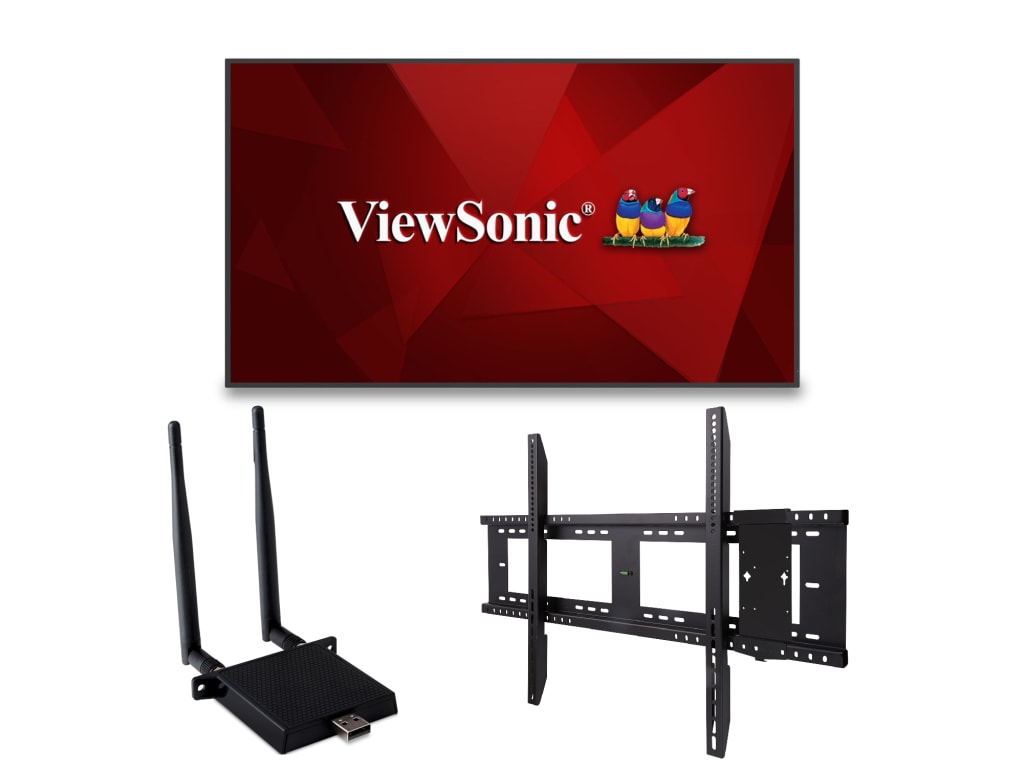 ViewSonic CDE6530-E1 65-inch 4K Digital Display