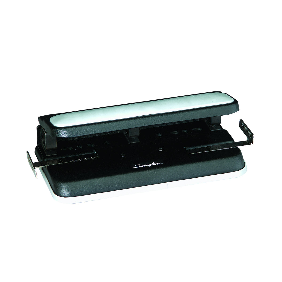 Swingline Easy Touch Heavy Duty Punch, 2-7 Holes, Adjustable Centers ...