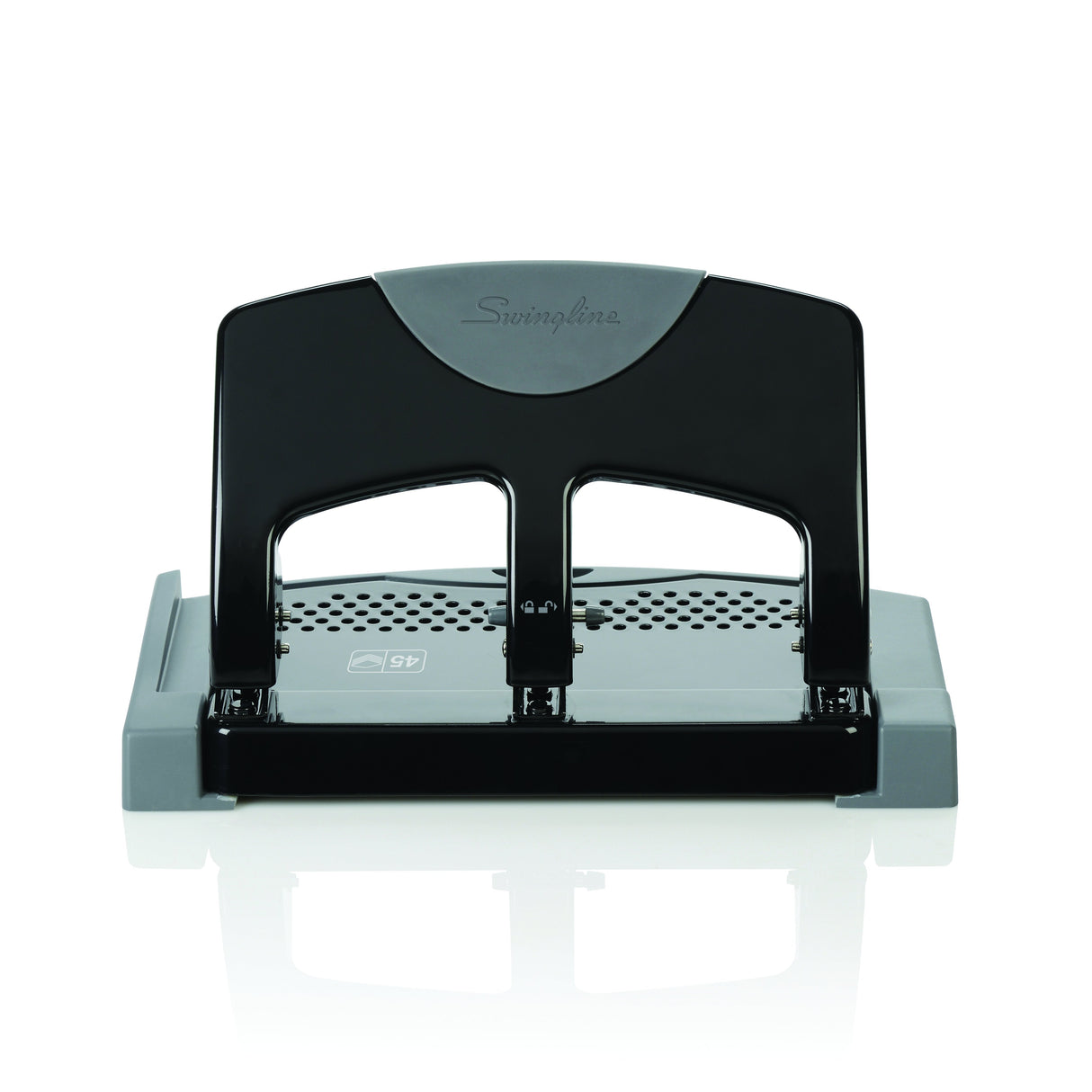 Swingline SmartTouch 3-Hole Punch, 45 Sheets, Low Force