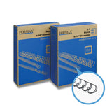 Formax Black ReadyWire, Letter Size, Double-Loop, Pitch 3:1 (1/4″ to 1/2″) & 2:1 (1/4″ to 1-1/4″) Binding Wire