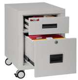 FireKing Mobile Pedestal Legal/Letter File Cabinet (1-Hour Fire Rated)
