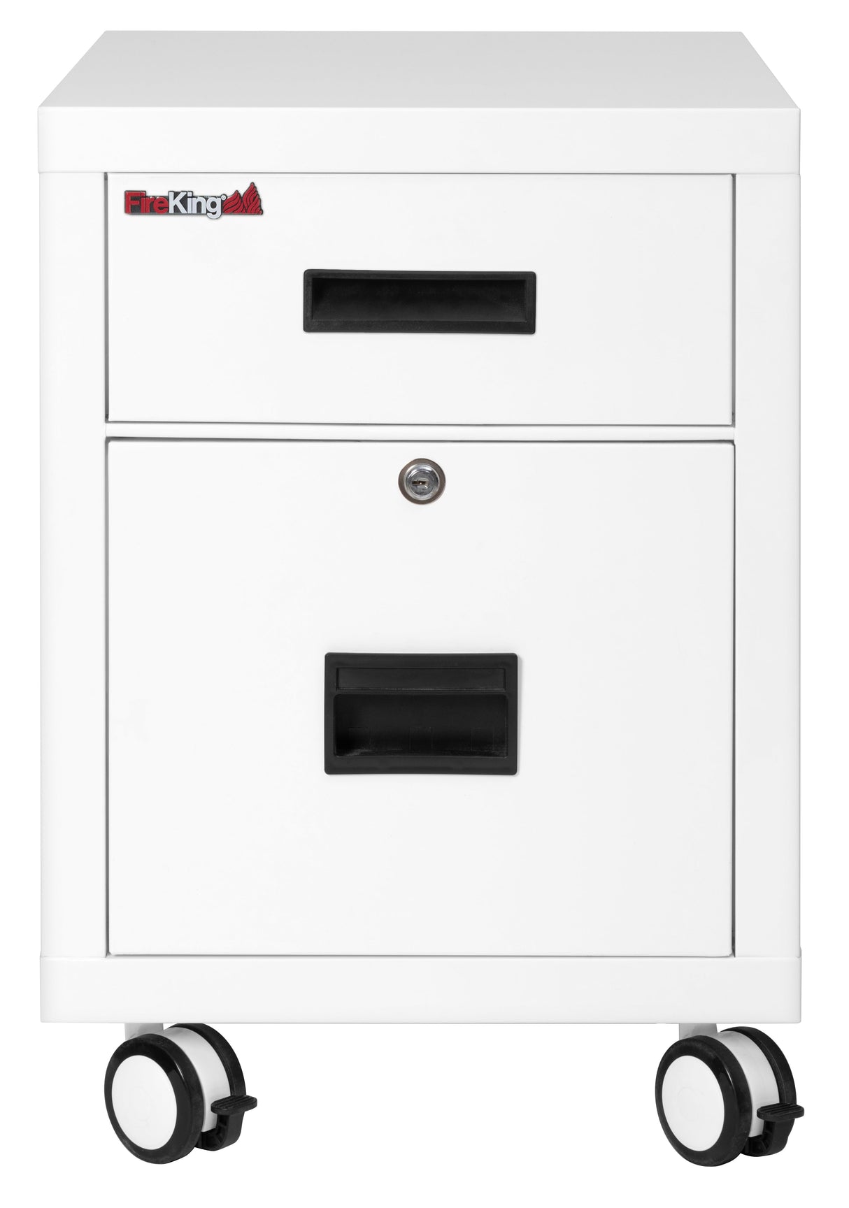 FireKing Mobile Pedestal Legal/Letter File Cabinet (1-Hour Fire Rated)