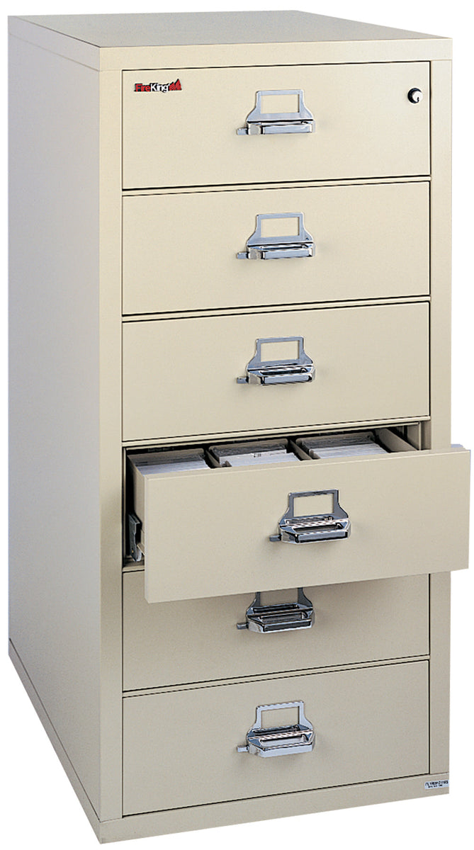 FireKing 1-Hour Fire Rated Card, Check, & Note File Cabinet – Clary Business Mac