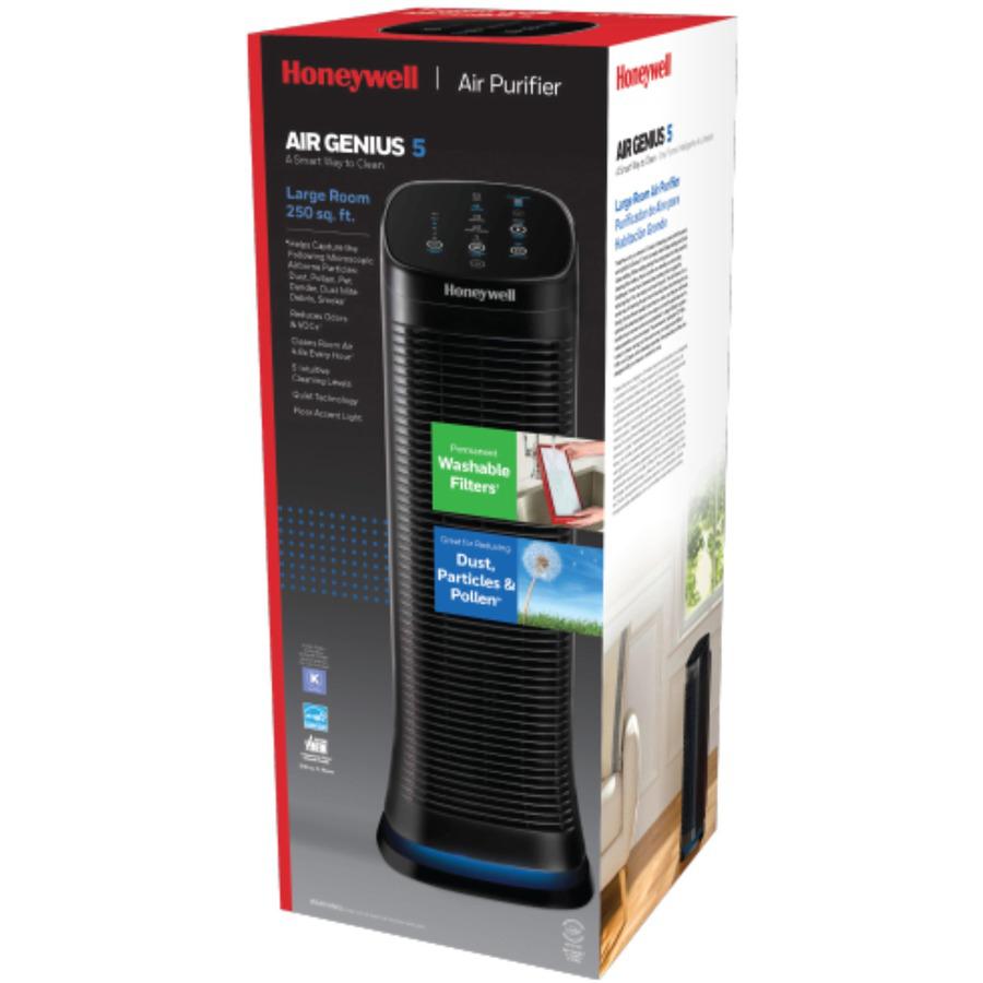 Honeywell HFD320 Air Genius 5 Tower Air Purifier and Odor Reducer