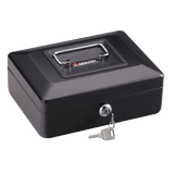 SentrySafe Steel Cash Box with Privacy Key Lock - 0.08 Cubic Feet, 3.3 x 7.9 x 6.1 Inches, 1.99 lbs