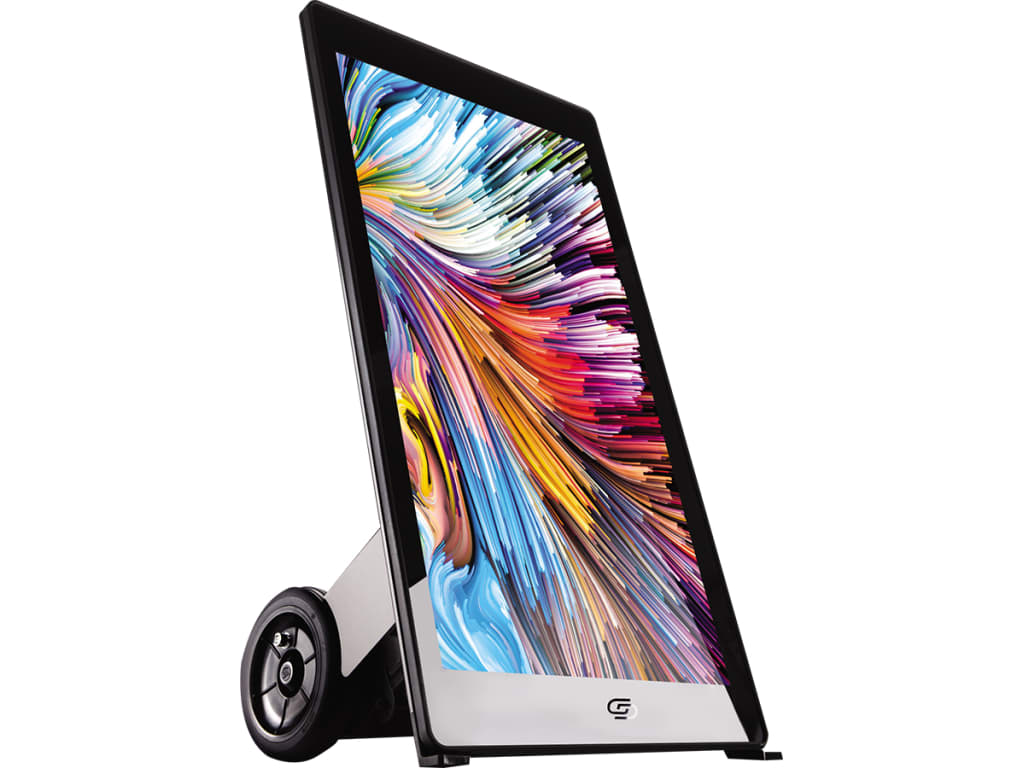 Clear Touch Mobile 55" Digital Signage System – Clary Business Machines