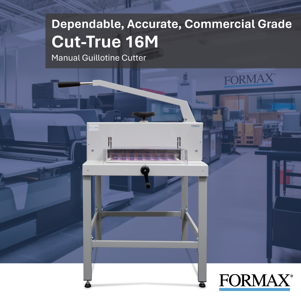 Formax Cut-True 16M Manual Guillotine Cutter