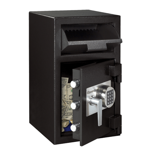 SentrySafe Digital Depository Safe - 1.30 Cubic Feet Capacity, Digital Lock, 24.0 x 14.0 x 15.6 Inches, 108 lbs