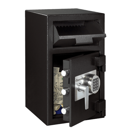 SentrySafe Digital Depository Safe - 1.30 Cubic Feet Capacity, Digital Lock, 24.0 x 14.0 x 15.6 Inches, 108 lbs