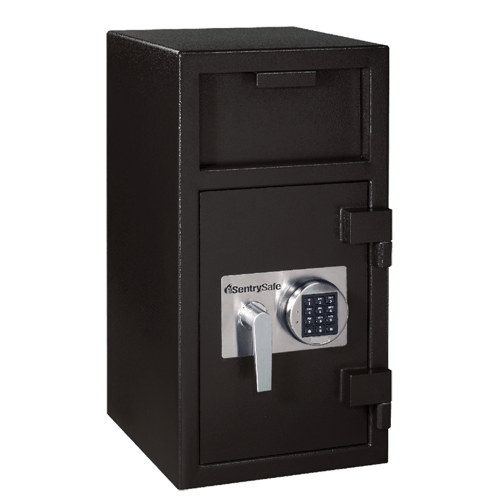 SentrySafe Fireproof and Waterproof Steel Depository Safe with Digital Lock - 1.57 Cubic Feet Capacity, Weight: 121 lbs