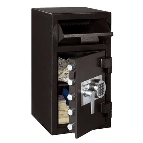 SentrySafe Fireproof and Waterproof Steel Depository Safe with Digital Lock - 1.57 Cubic Feet Capacity, Weight: 121 lbs