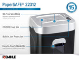 Dahle PaperSAFE 22312 Deskside Paper Shredder