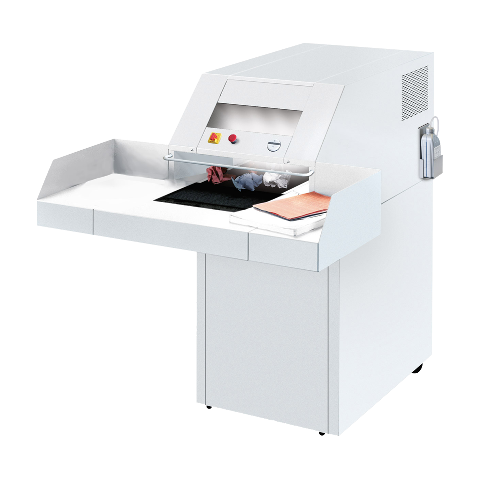 MBM Destroyit 4108 Strip Cut Paper Shredder (P-2) – Clary Business Machines DSH0345