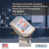 Formax FD 402P1 Single-Bin Paper Jogger