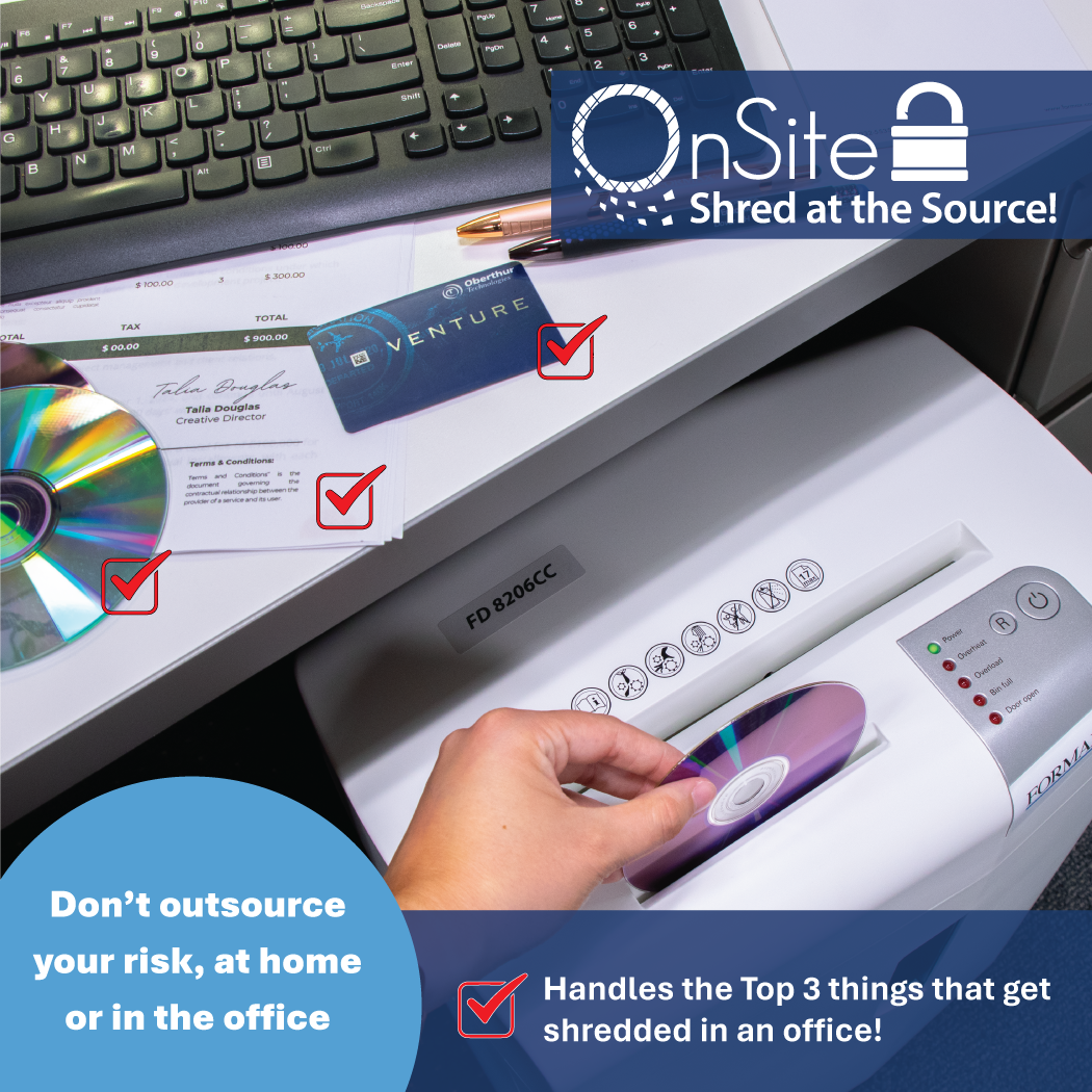 Formax FD 8206CC Cross-Cut Deskside Shredder