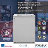 Formax FD 8400HS-1 High Security Office Shredder (NSA Listed)