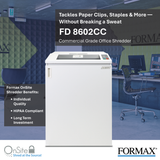 Formax FD 8602CC Cross-Cut Office Shredder