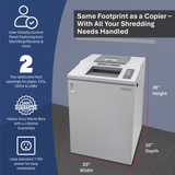Formax FD 8704CC Multimedia Shredder