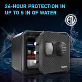 SentrySafe Fireproof and Waterproof Safe with Digital Keypad - 0.81 Cubic Feet Capacity - 13.7 x 16.4 x 18.8 Inches, 55 lbs