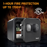 SentrySafe Fireproof and Waterproof Digital Keypad Safe - 0.81 Cubic Feet Capacity - 13.7 x 16.4 x 18.8 Inches, 55 lbs